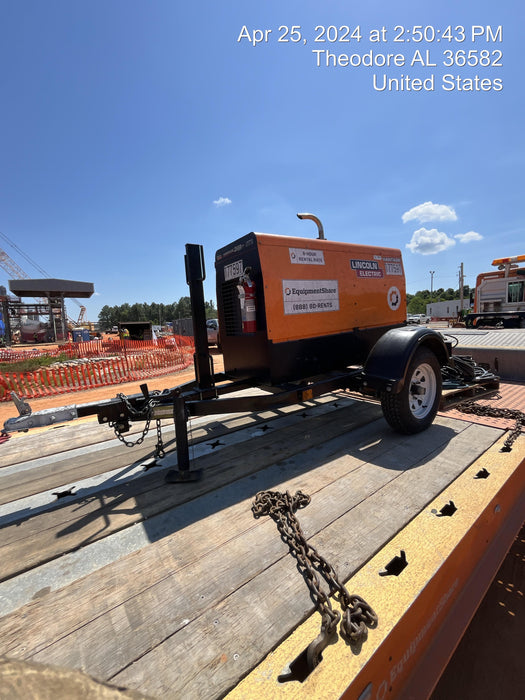 2021 Lincoln Electric Vantage 322 Vantage 322 Ready Pak 3 w/ Decals, ORANGE (includes trailer, cable rack, fender light kit) NO Telematics