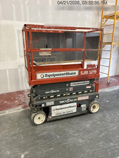 2019 Skyjack SJIII-3219 Standard Options, Trojan Batteries