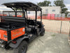 2021 Kubota RTV-X1140W-H Plastic Canopy, Windshield Acrylic Clear, LED Strobe Light, Wire Harness Kit, Back up Alarm