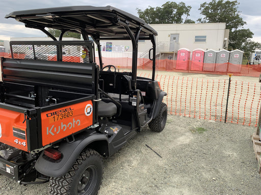 2021 Kubota RTV-X1140W-H Plastic Canopy, Windshield Acrylic Clear, LED Strobe Light, Wire Harness Kit, Back up Alarm