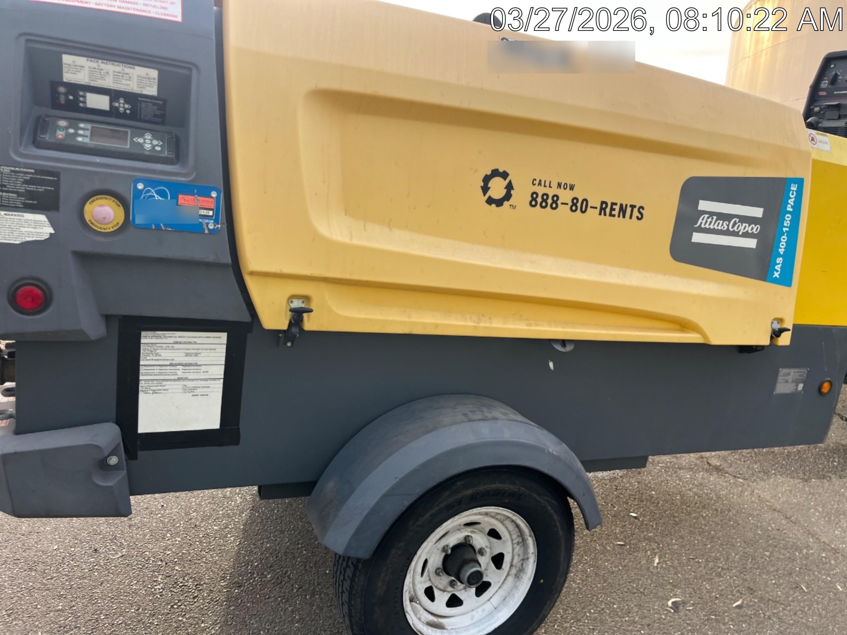 2023 ATLAS COPCO XAS 400-150 PACE