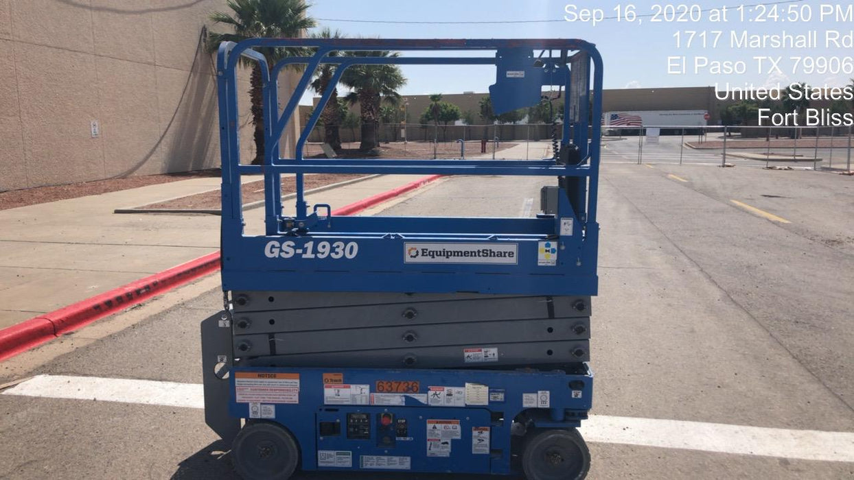 2020 Genie GS-1930 Standard Machine