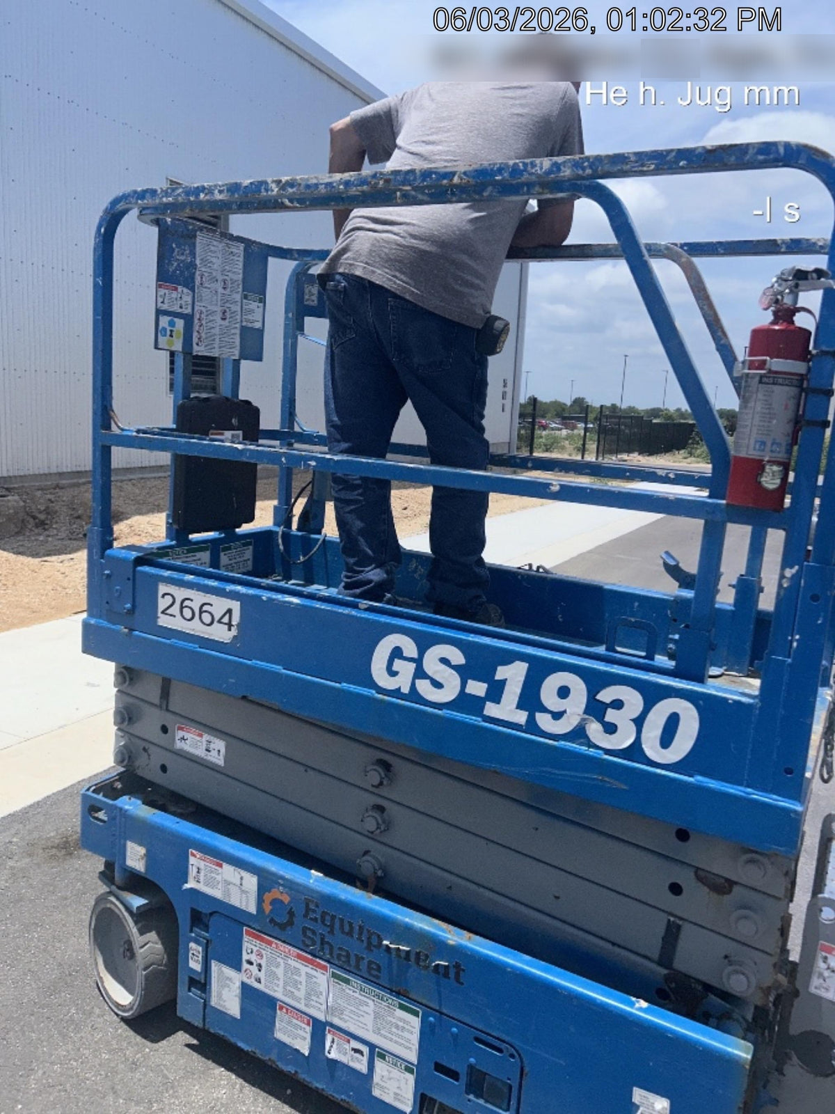 2017 Genie GS-1930 Genie GS-1930 Scissor Lift