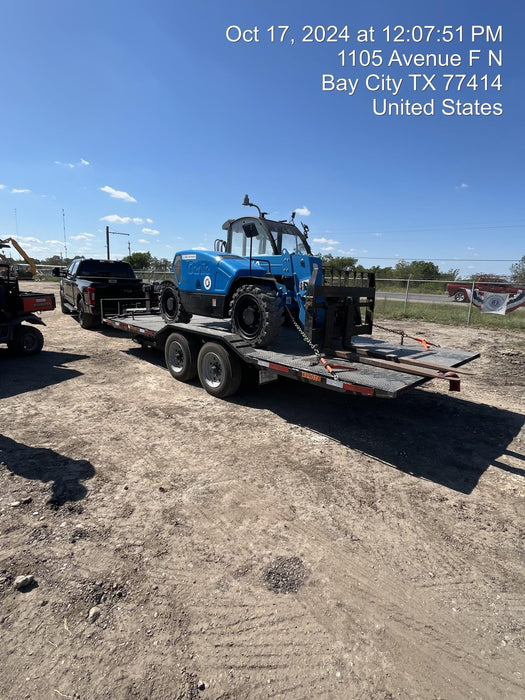 2024 TEXAS PRIDE TRAILERS 21' Lowboy Gravity Tilt Bed 14K Bumper Pull Trailer