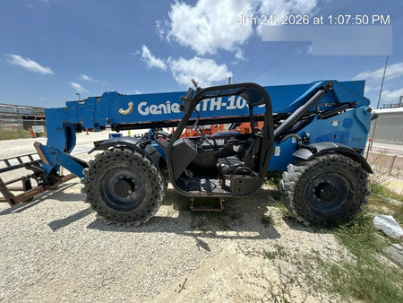 2017 Genie GTH-1056 Genie GTH1056, Solid Tires, 60" carriage, Open ROPS