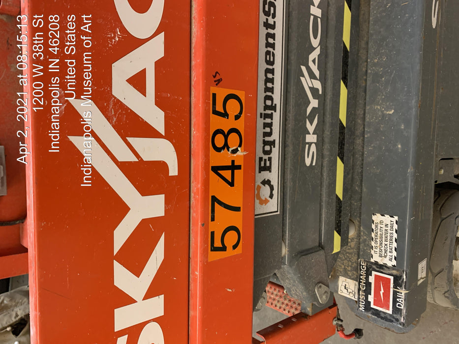 2017 Skyjack SJIII-3219 Standard Rental Specs