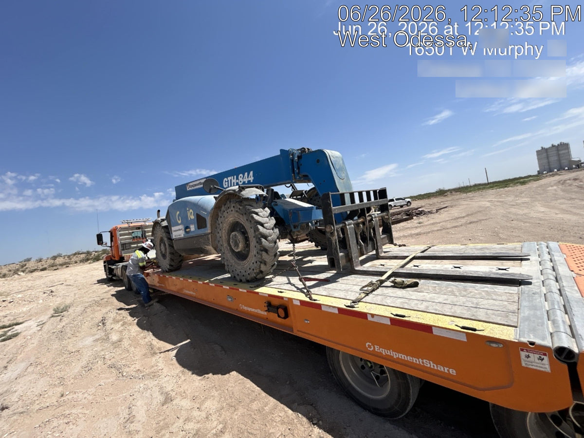 2017 Genie GTH-844 Genie GTH844, 60" Carriage, Solid Tires