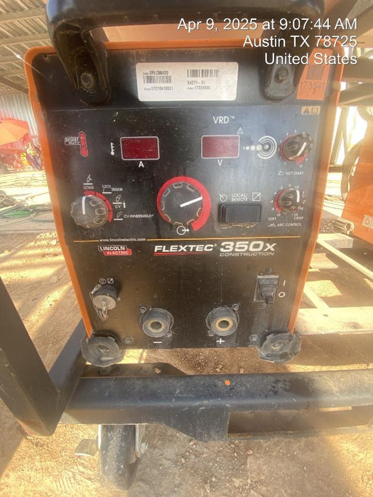 2021 LINCOLN ELECTRIC FLEXTEC 350X