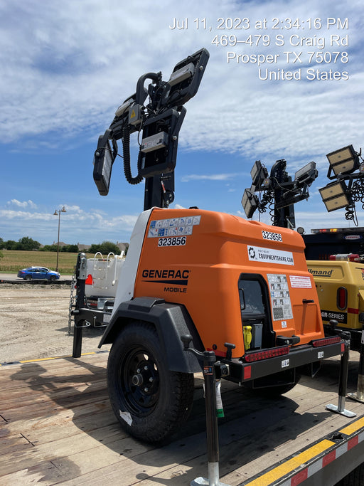 2023 Generac MLT2 Diesel, Flex Switch 120V Input, Powerzone Controller, (4) 320W LED Lights, 4kW Generator, 39.9 Gal Fuel Tank, 2" Ball, T3