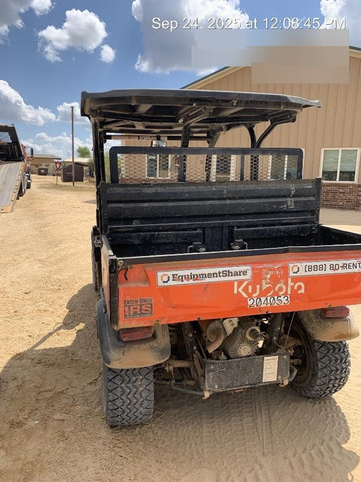 2022 Kubota RTV-X1140W-H Plastic Canopy, Windshield Acrylic Clear, LED Strobe Light, Wire Harness Kit, Back up Alarm