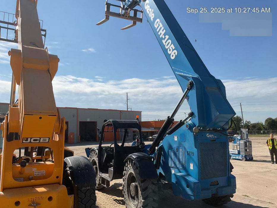 2017 Genie GTH-1056 Genie GTH1056, Solid Tires, 60" carriage, Open ROPS