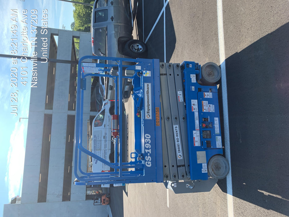 2020 Genie GS-1930 Fixed rails with chain entry gate - Pre A92.20