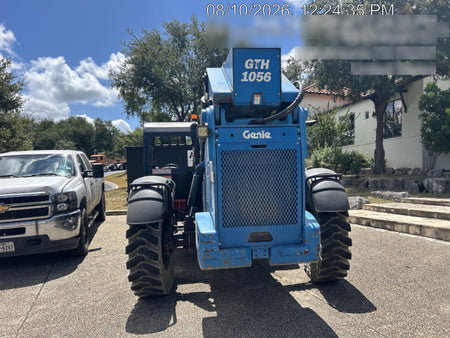 2018 Genie GTH-1056 Genie GTH-1056 w/ROPS, Work Lights, Solid Tires, RH Cab Mesh, Beacon, 60" Carriage and Forks