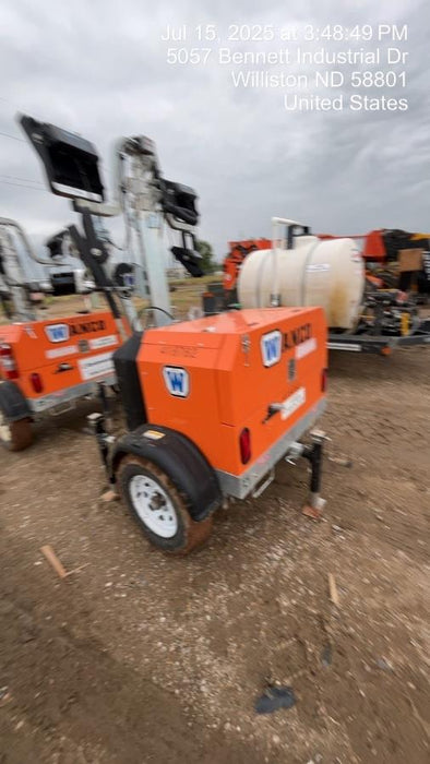 2024 Wanco WLTT-4MM4K Diesel, Deep Sea Controller, Shore Power Plug, Auto Start, (4) 350W LED Floodlights, 4kW Generator, 60 Gal Fuel Tank, 2" Ball, T3