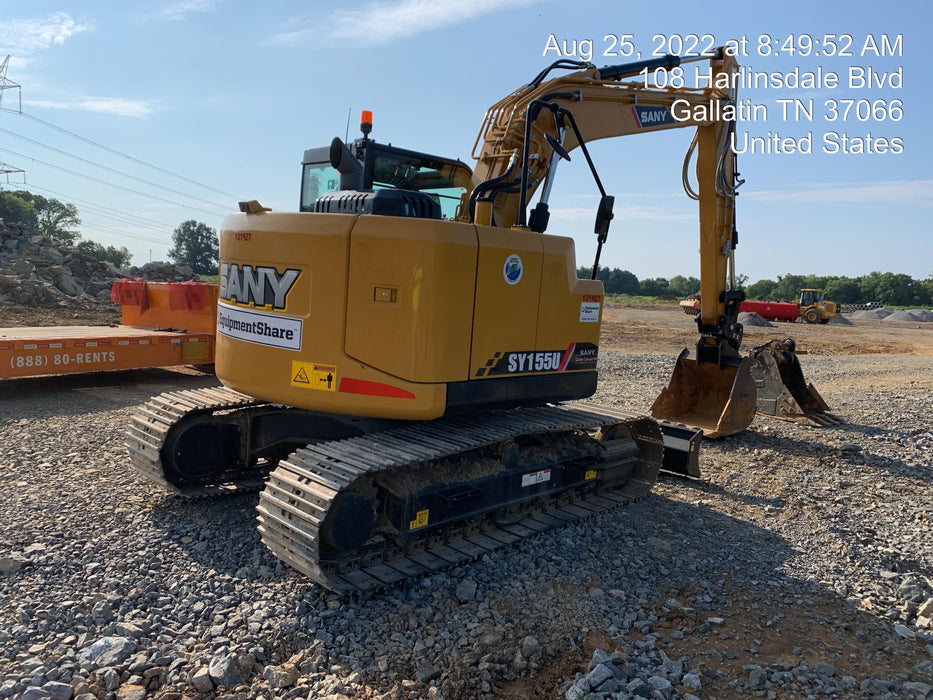 2020 Sany SY155U Cab/Heat/Air