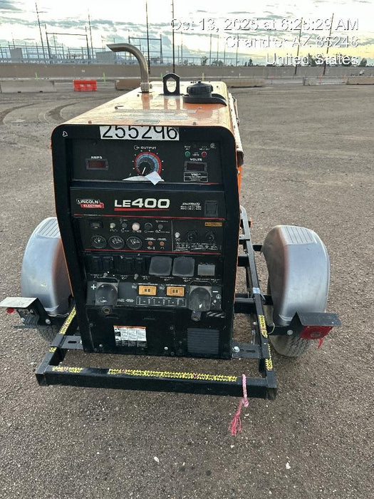 2022 Lincoln Electric LE400 Kubota V1505, Trlr, Cable Rack, Light Kit, ES Decals, T3