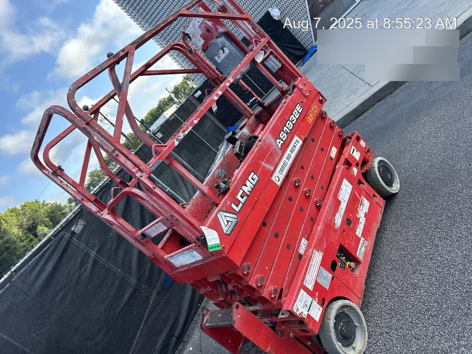 2021 Lgmg AS1932E Electric Drive, Solid Non Marking Tires, Dual Beacons