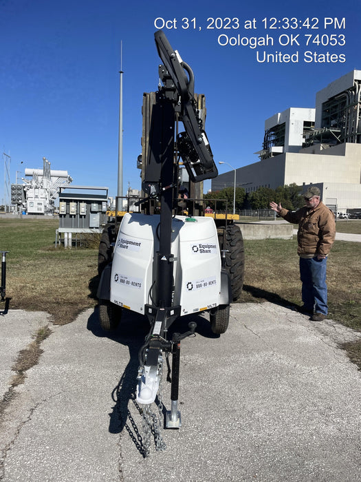 2023 Generac MLT2 Diesel, Flex Switch 120V Input, Powerzone Controller, (4) 320W LED Lights, 4kW Generator, 39.9 Gal Fuel Tank, 2" Ball, T3