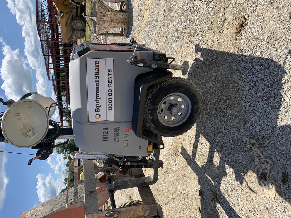 2018 Wacker Neuson LTV6L-MH Wacker Neuson LTV6L Mobile Light Tower w/Fuel Level Sensor Installed