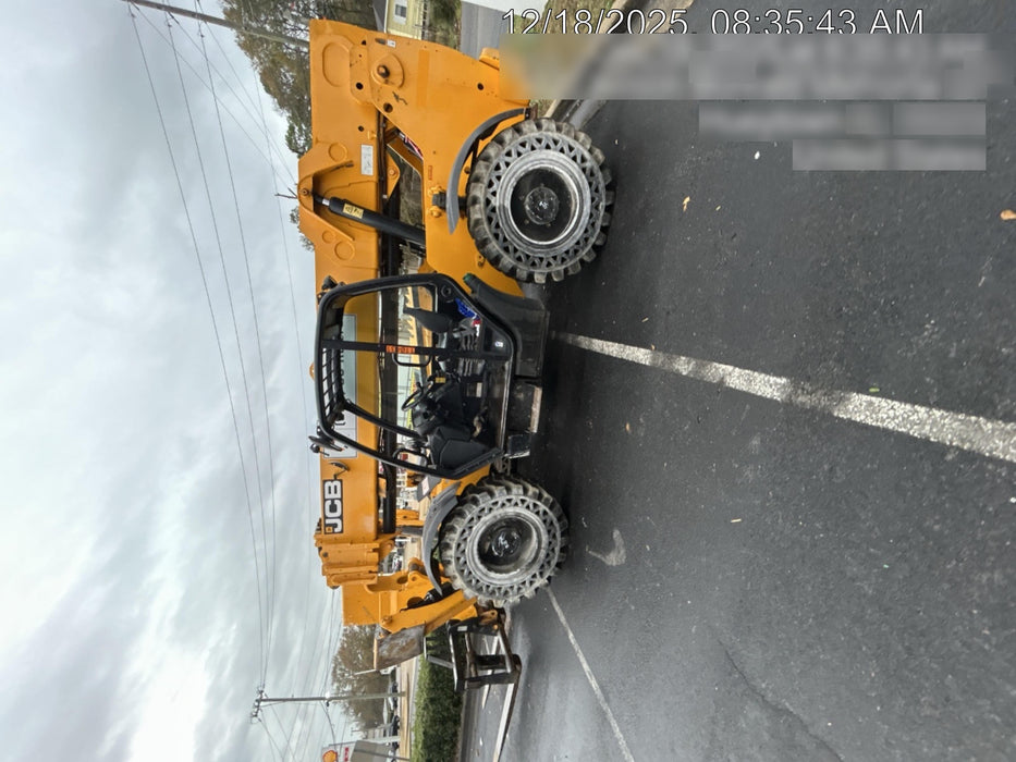 2020 JCB 510-56 Canopy, Solid Tires, Work Lights, Beacon, Aux Hydraulics, Back up Alarm, Lifting Eye, ES Decals