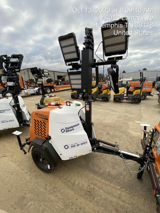 2023 Generac MLT2 Diesel, Flex Switch 120V Input, Powerzone Controller, (4) 320W LED Lights, 4kW Generator, 39.9 Gal Fuel Tank, 2" Ball, T3