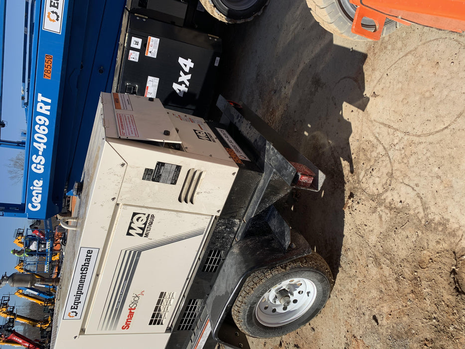 2019 Multiquip DLW400ESA4 Dual Pack, Trailer Mounted