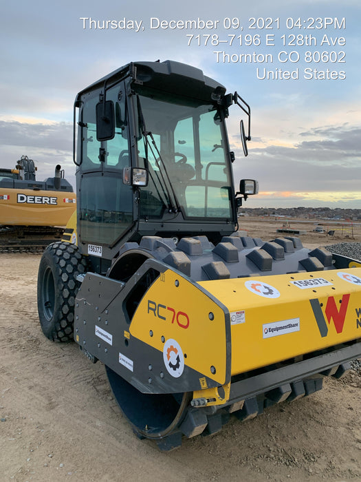 2021 WACKER NEUSON RC70