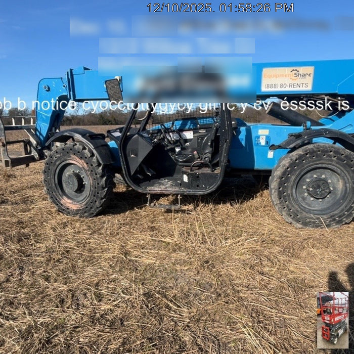 2017 Genie GTH-844 Solid Tires