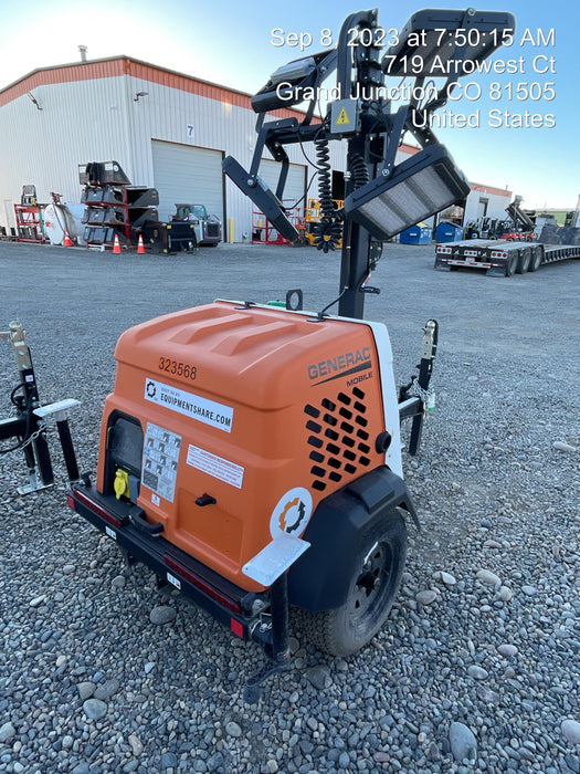2023 Generac MLT2 Diesel, Flex Switch 120V Input, Powerzone Controller, (4) 320W LED Lights, 4kW Generator, 39.9 Gal Fuel Tank, 2" Ball, T3