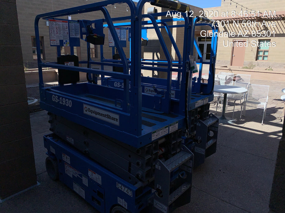 2020 Genie GS-1930 Standard Machine
