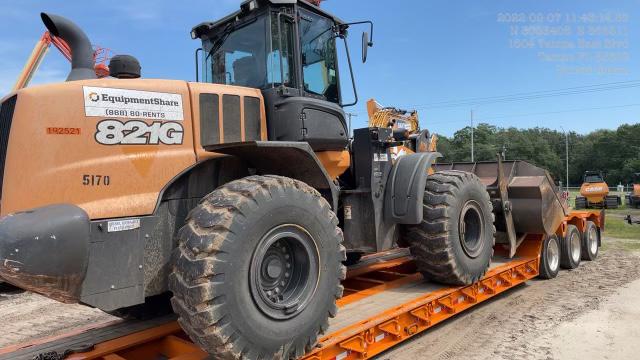 2018 Case 821G CLOSED CAB, 1 FUNCTION, JRB 418 STYLE HYD COUPLER