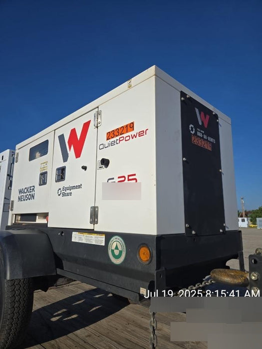 2022 WACKER NEUSON G25