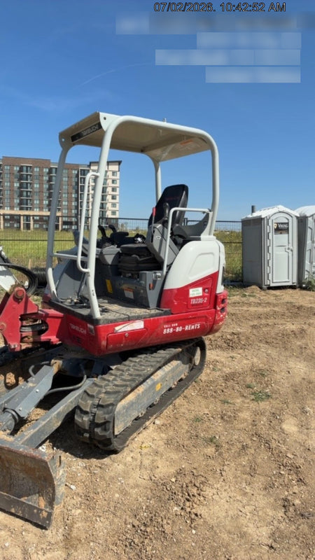2025 TAKEUCHI TB235-2R