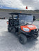 2022 Kubota RTV-X1140W-H Plastic Canopy, Windshield Acrylic Clear, LED Strobe Light, Wire Harness Kit, Back up Alarm