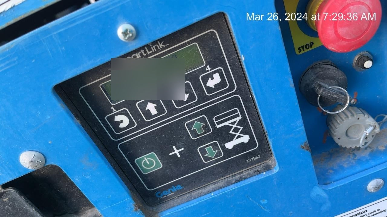 2020 Genie GS-1930 Solid Non Marking Tires, Beacon, Folding rails with half height swing gate, 800W Inverter