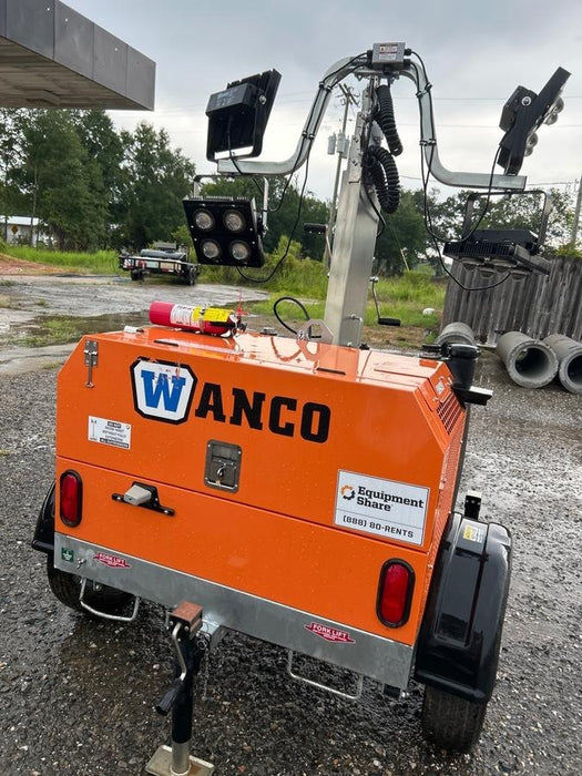 2024 Wanco WLTT-4MM4K Diesel, Deep Sea Controller, Shore Power Plug, Auto Start, (4) 350W LED Floodlights, 4kW Generator, 60 Gal Fuel Tank, 2" Ball, T3