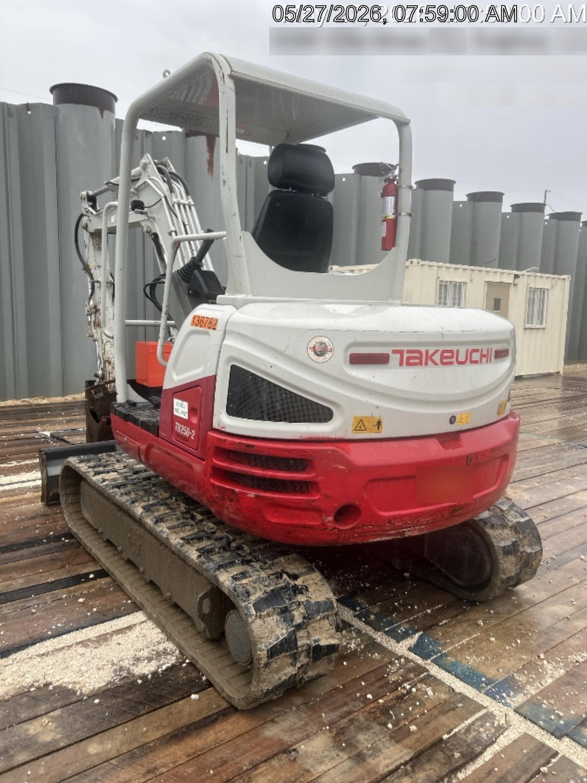 2021 TAKEUCHI TB250-2