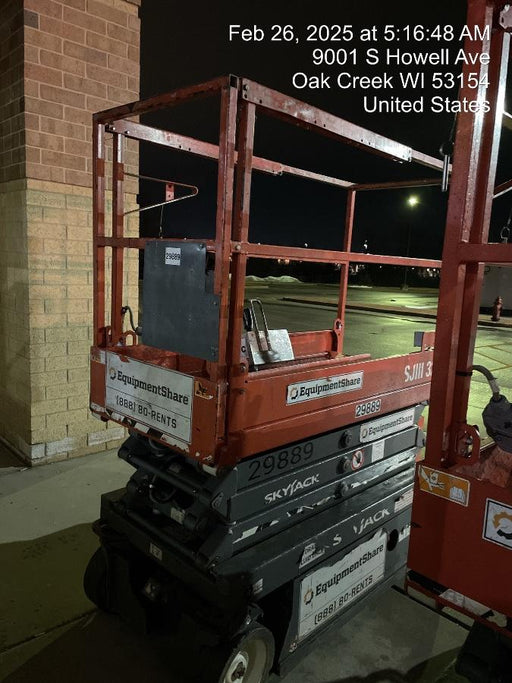 2019 Skyjack SJIII-3219 Standard w/Trojan Batteries