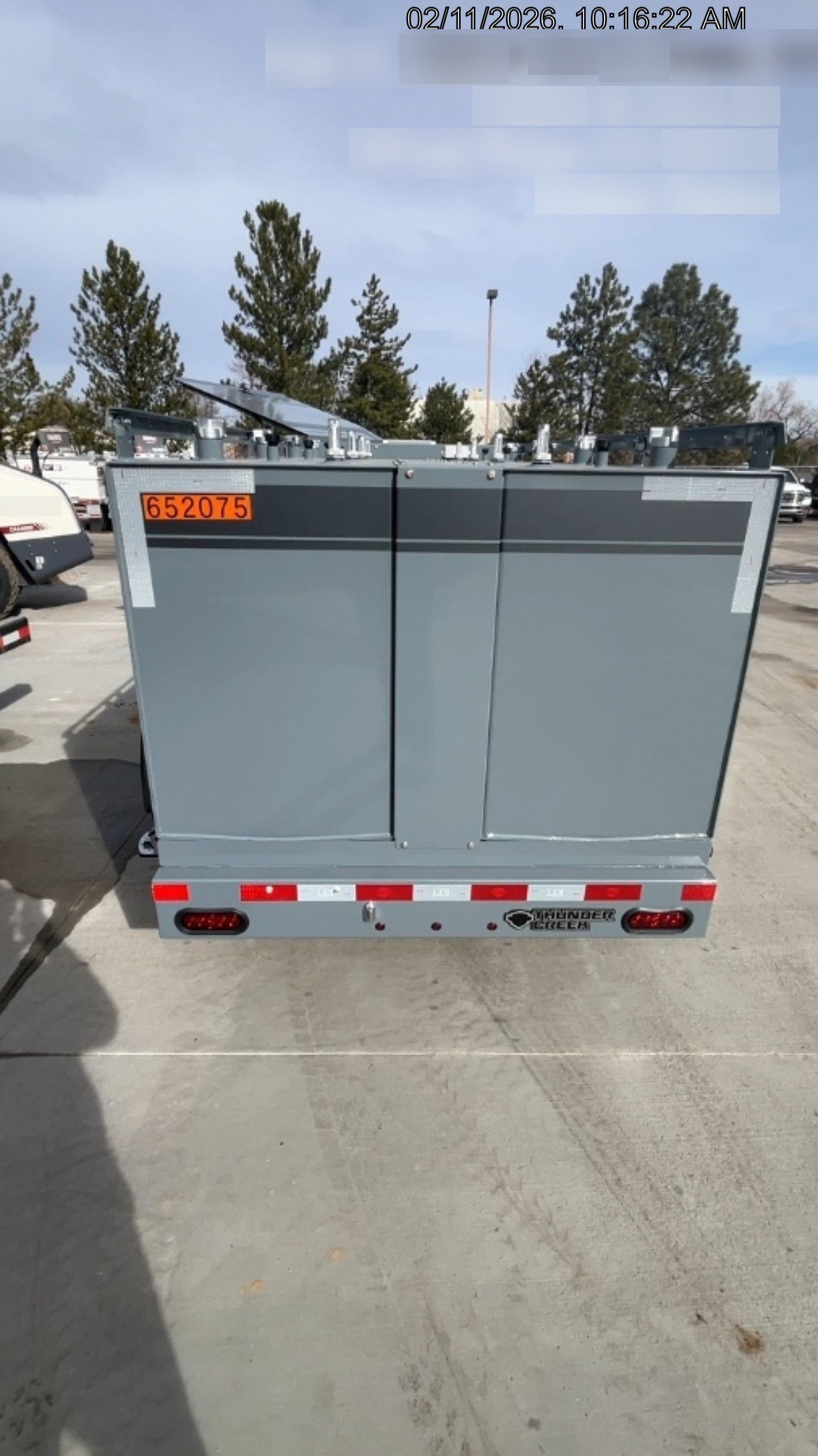 2026 THUNDER CREEK MTT920 - Hazmat not required