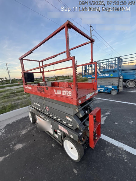 2018 Skyjack SJIII-3226 Skyjack SJIII3226 Scissor Lift w/Trojan Batteries