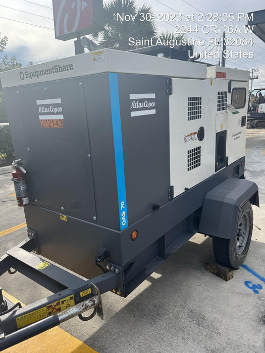 2022 ATLAS COPCO QAS 70