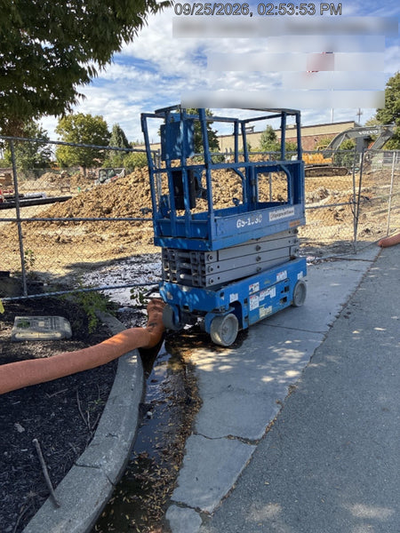 2020 Genie GS-1930 Solid Non Marking Tires, Beacon, Folding rails with half height swing gate