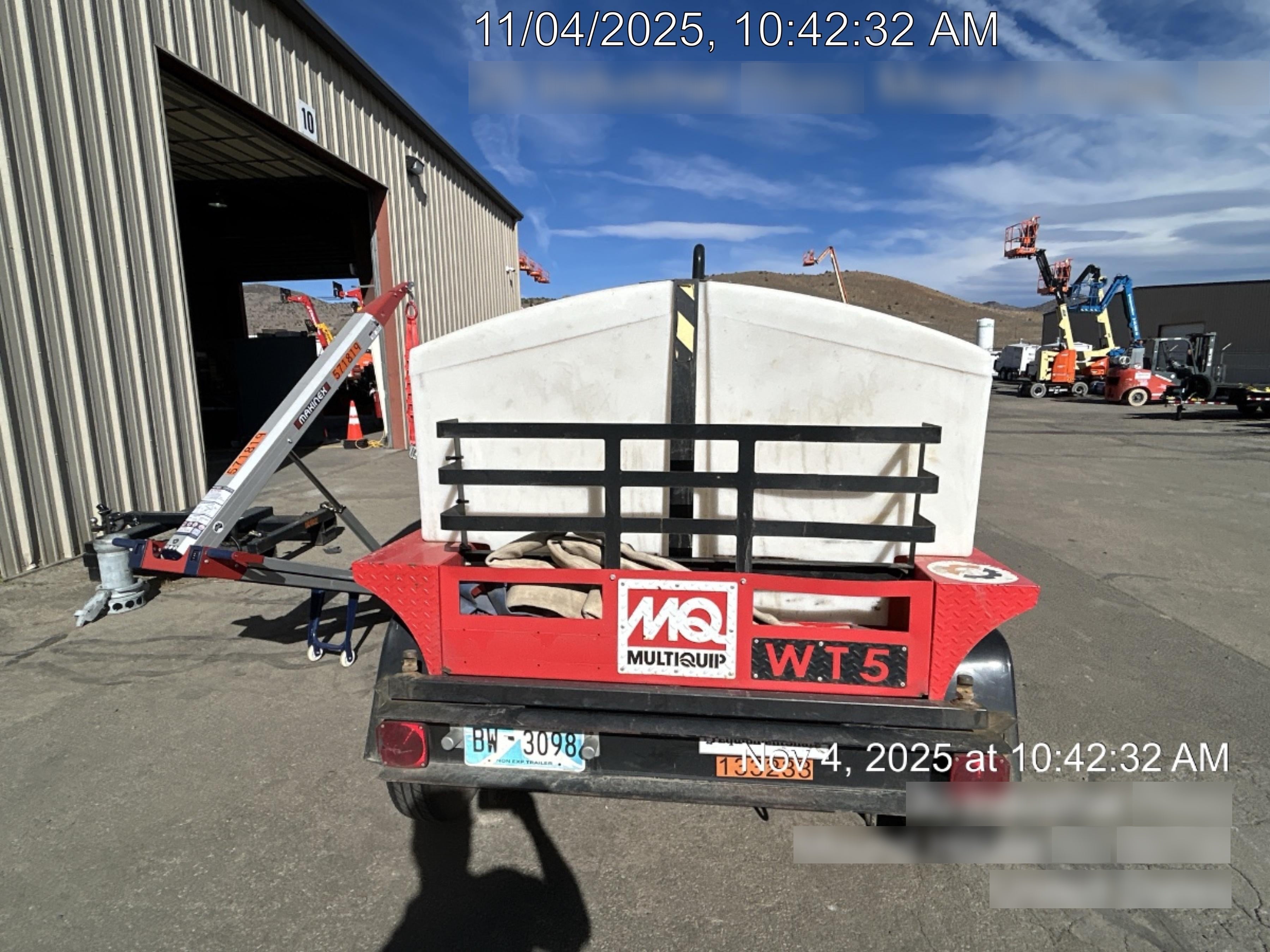 2021 MULTIQUIP WT5C