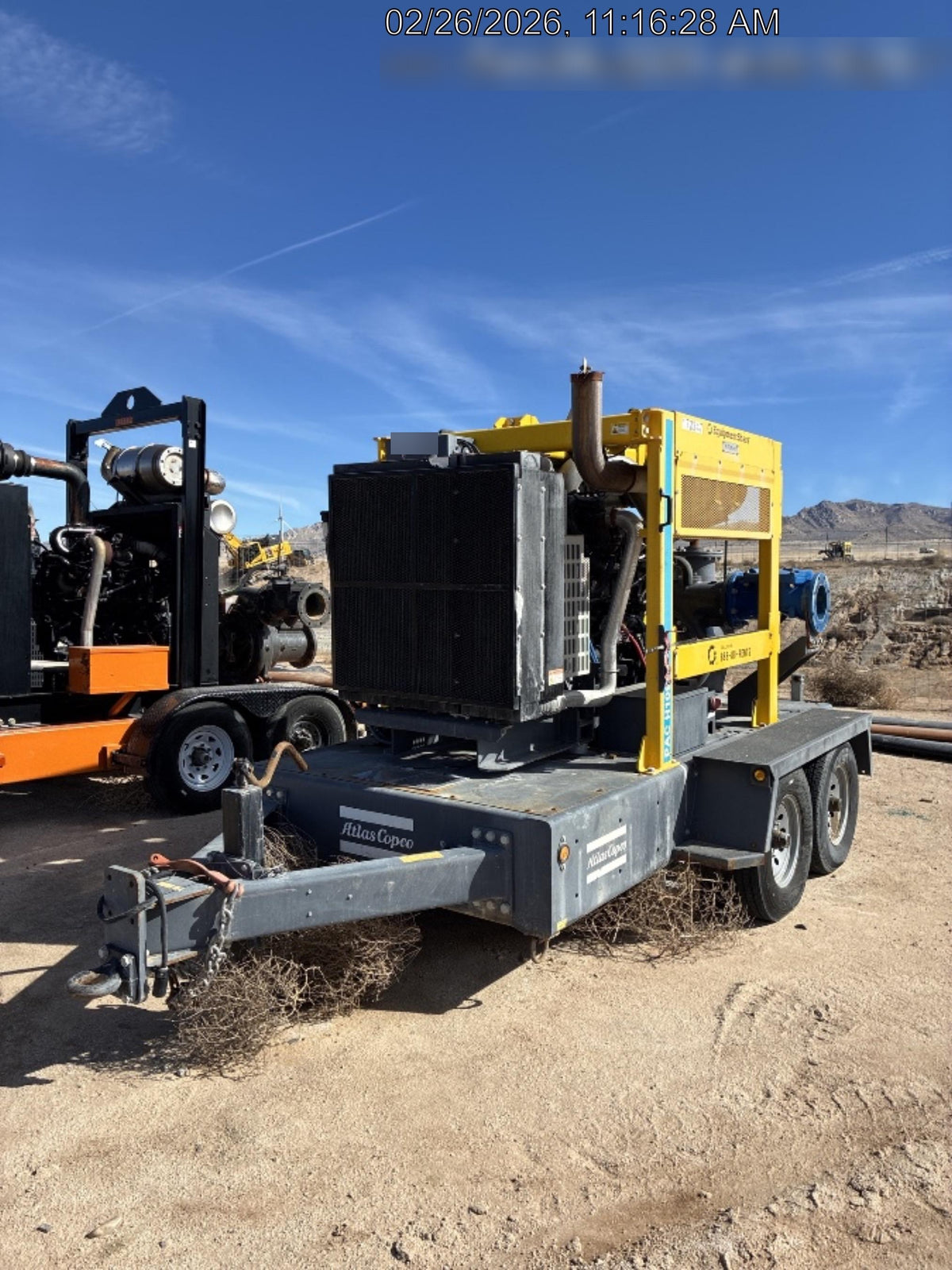 2021 ATLAS COPCO PAC H108 JD