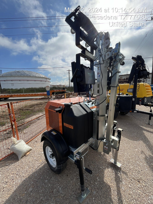 2024 Wanco WLTT-4MM4K Diesel, Deep Sea Controller, Shore Power Plug, Auto Start, (4) 350W LED Floodlights, 4kW Generator, 60 Gal Fuel Tank, 2" Ball, T3