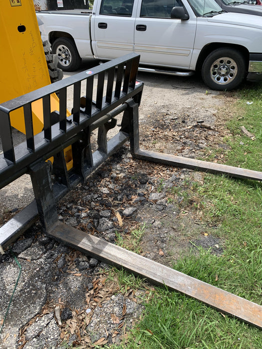 2020 JCB 509-42 Cab/Heat/Air, Solid Tires, Work Lights, Beacon, Aux Hydraulics, Back up Alarm, Lifting Eye, ES Decals