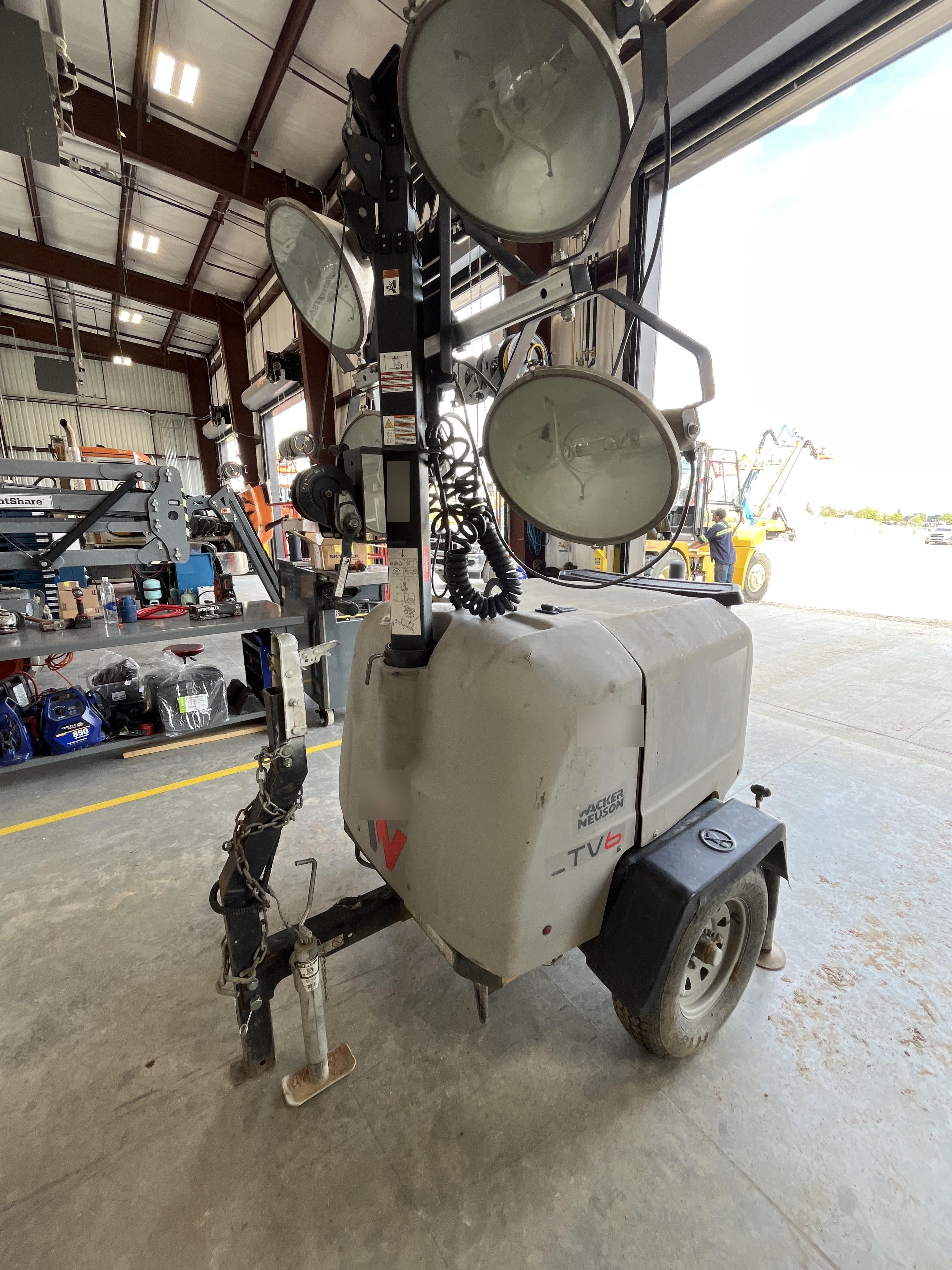 2018 Wacker Neuson LTV6L-MH Wacker Neuson LTV6L Mobile Light Tower w/Fuel Level Sensor Installed