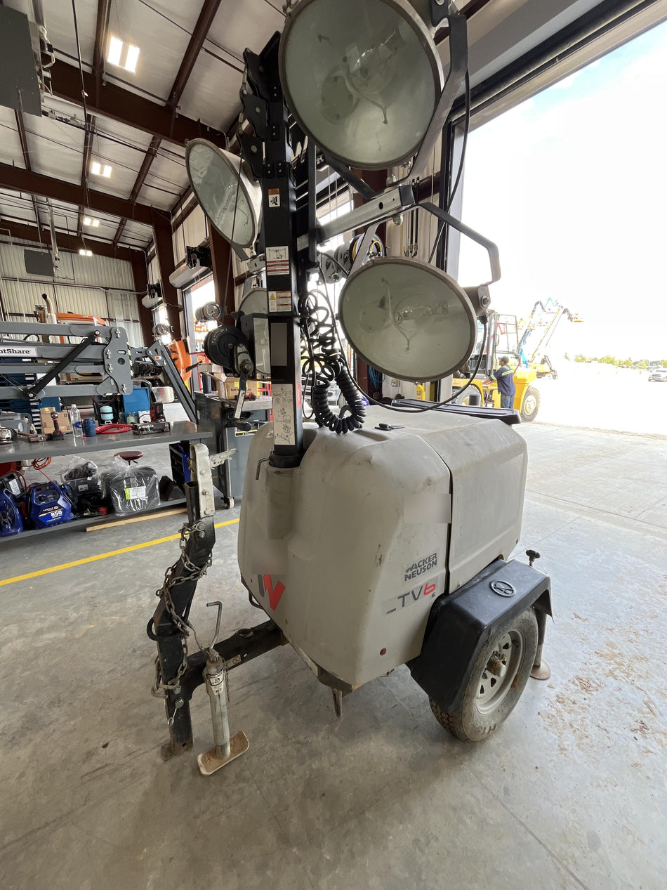 2018 Wacker Neuson LTV6L-MH Wacker Neuson LTV6L Mobile Light Tower w/Fuel Level Sensor Installed