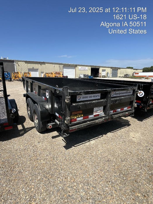 2025 BIG TEX TRAILER 16LP-14BK6SIRPD