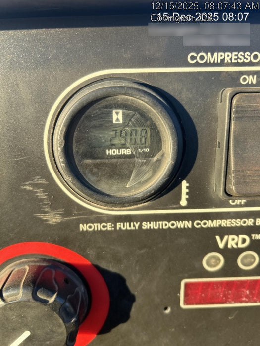 2021 Lincoln Electric Air Vantage 566 Air Vantage 566X Ready Pak 3 (includes trailer, cable rack, fender light kit); no telematics